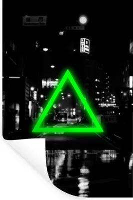 Produktbild von MuchoWow® Wandtattoo Wandsticker Wandaufkleber Controller - Spiele - Dreieck 40x60 cm Selbstklebend und Repositionierbar - Wierderverwendbar - Selbstklebend