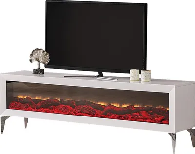 Produktbild von Kamin Elektrokamin Media rtv lowboard tv ständer Fernseher 154x41 Sideboard
