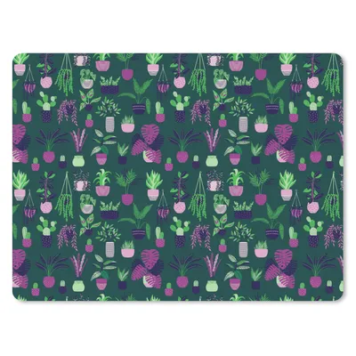 Produktbild von MuchoWow® Mauspad Mousepad Pflanzen - Muster - Kaktus 23x19 cm - Mousepads - Maus Mat - Pad - Mausunterlage - Schreibtischunterlage - Mauspad