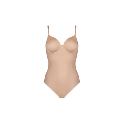 Zdjęcie produktu dla Triumph Body Make-up Soft Touch BSW body wykonane z lekko połyskującego materiału, Bezszwowe wykończenie przy otworze na nogi, Zapewnia maksymalną swobodę ruchów
