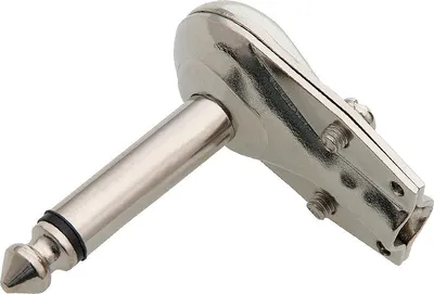 Produktbild von 6,3 mm MONO METALL-WINKELKOPFSTECKER
