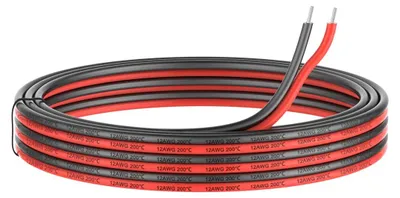 Obrázok produktu pre Silikónové káble, 3,3 mm², 5 metrov