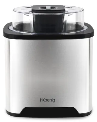 Productafbeelding van HKoeNIG Ice Cream Maker - SRB80 - 2 L Capacity - Quick Preparation: 30 to 40 min - 12W