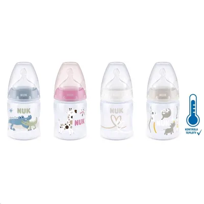 Produktbild von Babyflasche NUK First Choice Temperature Control 150ml blau