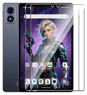 Image de 2 protections d'écran en verre trempé pour tablette