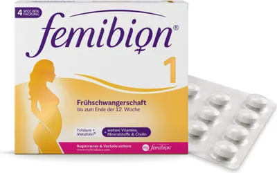 Produktbild von Femibion 1 Frühschwangerschaft Tabletten, 28 St. Tabletten