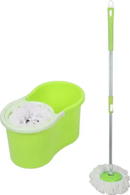 Produktbild von WYCTIN Mop Reinigung Wischer Wassereimer Wischmop Bodenwischer Doppelantrieb
