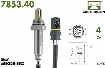 Produktbild von VEGAZ Lambdasonde passend für MERCEDES-BENZ C-Klasse Limousine (W202) Fingersonde Beheizt ULS-140
