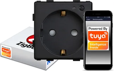 Produktbild von Intelligente ZigBee-Wandsteckdose TUYA RTX SH C