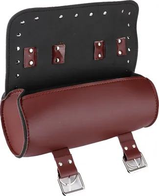 Produktbild von Universal Motorradtasche Kunstleder Satteltasche Motorrad Rollgepäck Motor ErsatzBraun