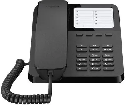 Produktbild von GIGASET Corded phone Gigaset Desk400 czarny