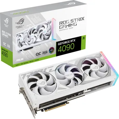 Obrázek produktu pro ASUS ROG-STRIX-RTX4090-O24G-WHITE 24GB HDMI DP Active