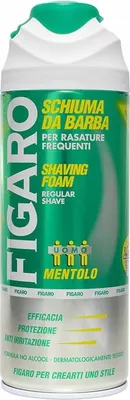 Immagine prodotto di Figaro erogatore di schiuma da barba MENTHOL 400ml