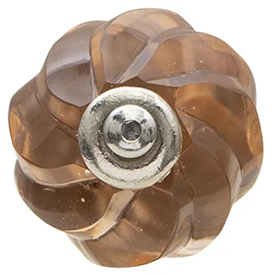 Produktbild von Clayre & Eef Türknauf Ø 4 cm Braun Glas