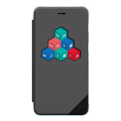 Immagine prodotto di Wiko WiCUBE custodia per cellulare Custodia a libro Grigio