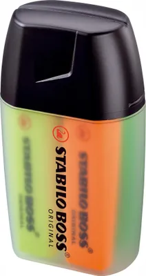 Immagine prodotto di Evidenziatore - STABILO BOSS ORIGINAL - Confezione grande da 4 - giallo, arancione, verde, rosa