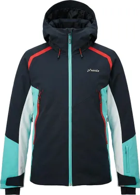 Immagine prodotto di Giacca da sci da uomo Phenix Color Mix nero-menta 20000 mm Taglia: L