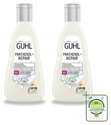 Produktbild von 2 x Guhl Panthenol+ Repair Shampoo - 250 ml - Großpackung - 2 Stücke