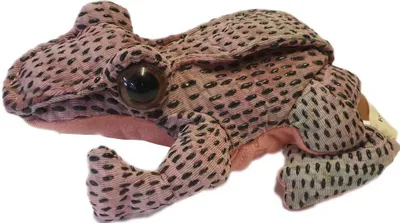 Produktbild von Folkmanis Fingerpuppe mini Rotbein-Frosch 2673