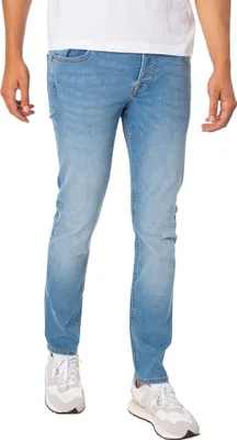 Produktbild von JACK & JONES Glenn Original loose fit, heren jeans, denimblauw