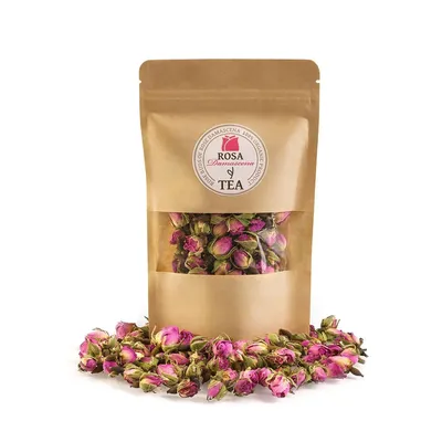 Produktbild von Rosa Damascena Rosenknospen 20 g – getrocknete Rosenblüten für Tee & Pflege