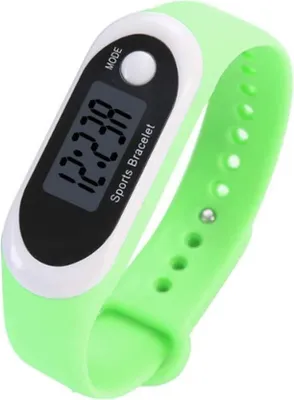 Obrázek produktu pro Chytré sportovní hodinky Smart Step - Krokoměr a další. Zelené.