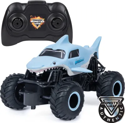Immagine prodotto di Monster Jam auto giocattolo telecomandata Megalodon 1:24