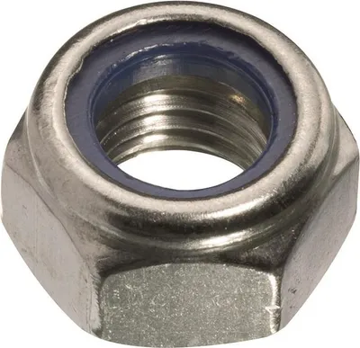 Image de Boîte m 50 pcs. écrou autofreinant zinc m 5 fadix