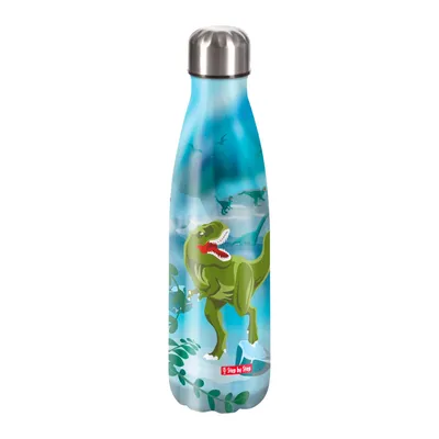 Produktbild von Step by Step Trinkflasche Insulated Stainless Steel Drinking Bottle Wild T-Rex Taro mehrfarbig