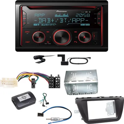 Produktbild von Pioneer FH-S820DAB Digitalradio Bluetooth FLAC Einbauset für Suzuki SX4 S-Cross