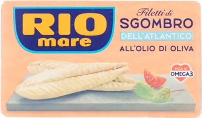 Image de Rio Mare, filets de maquereau à l'huile d'olive