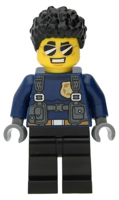Zdjęcie produktu dla LEGO Minifigurka Duke DeTain – seria City (cty1042) – nowa