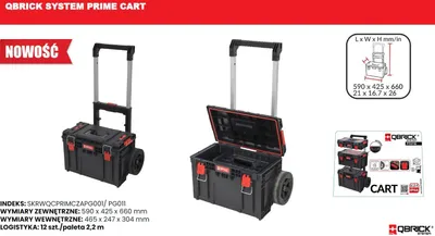 Produktbild von Qbrick System Prime Cart Werkzeugkasten - Skrz N6915