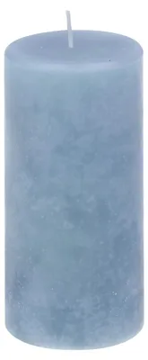 Produktbild von Stumpenkerzen "Home" Rauchblau 120/58 mm, 4 Stück