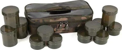 Produktbild von Fox Camolite 12 Pot Hookbait Case - Ködertasche