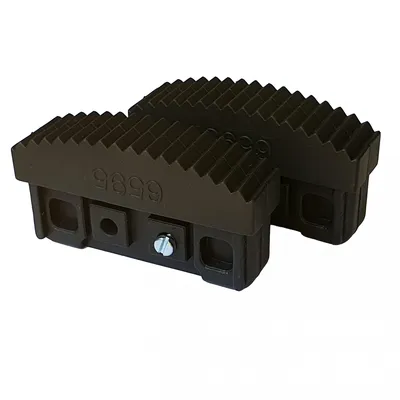 Produktbild von Iller Innenschuhe für Sprossenleitern 100x22mm Holmgröße 2 Stück