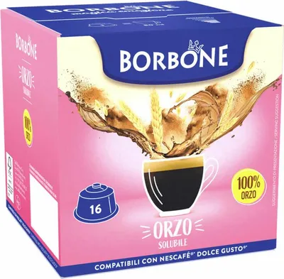 Produktbild von Caffè Borbone Orzo, Kaffeekapsel, Orzo, 4 g, Dolce Gusto, 16 Stück(e), 120 mm