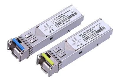 Produktbild von Ubiquiti UF-SM-1G-S-20, Faseroptik, 1250 Mbit/s, SFP, LC, 3000 m, 1550 nm