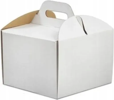 Immagine prodotto di Confezione in cartone per torte con maniglia per il trasporto 32x32x28cm