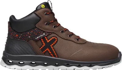 Produktbild von Feldtmann Levity-x Sicherheitsstiefel URANUS S3 34592 Gr. 45 braun/orange