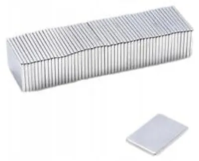 Immagine prodotto di Top Magnesy - 50 pezzi di magneti al neodimio 15x10x1 mm N38 - magneti adesivi extra potenti per montaggio, officina e industria