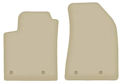 Image de Tapis de sol avant velours PREMIUM beige compatibles avec Fiat Bravo II (2007-2012, hatchback) – avec fixations – sur‑mesure