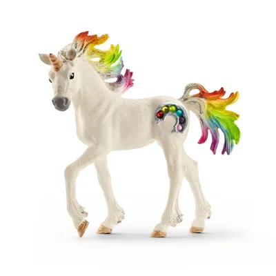 Produktbild von Schleich Regenbogeneinhorn, Fohlen