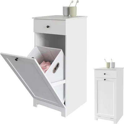 Produktbild von Badezimmerwäscheschrank mit Schublade