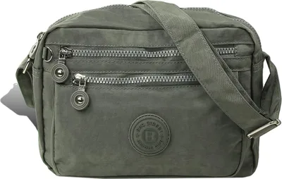 Image de Bag Street Nylon Sac à bandoulière gris Femme Sac D2OTJ202K