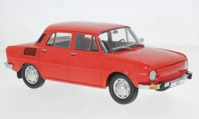 Image de MCG MCG18783 - Modèle réduit 1:18 Skoda 100, rouge, année 1969 - Neuf