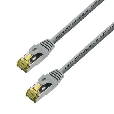 Produktbild von AISENS A146-0339, 15 m, Cat7, S/FTP (S-STP), RJ-45, RJ-45, Grau