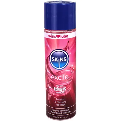 Produktbild von Skins Condoms Skins - Excite Gleitmittel Auf Wasserbasis 130 Ml