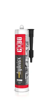 Produktbild von CX80 Hybricx Kleber Schwarz Montagekleber Hybrid Klebstoff