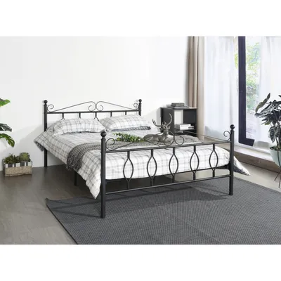 Zdjęcie produktu dla Idea Łóżko podwójne SALSA 140x200 metalowe